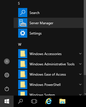 Windows Server Manager Icon