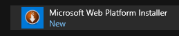 Web Platform Installer Icon